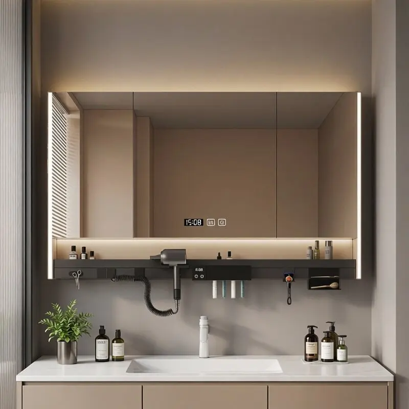 Accessories Storage Bathroom Cabinet Shelves Mirror Toilet Over Makeup Cupboard Organizer Decorations Gabinete Trendy Furniture
Accessories Storage Bathroom Cabinet Shelves Mirror Toilet Over Makeup Cupboard Organizer Decorations Gabinete Trendy Furniture