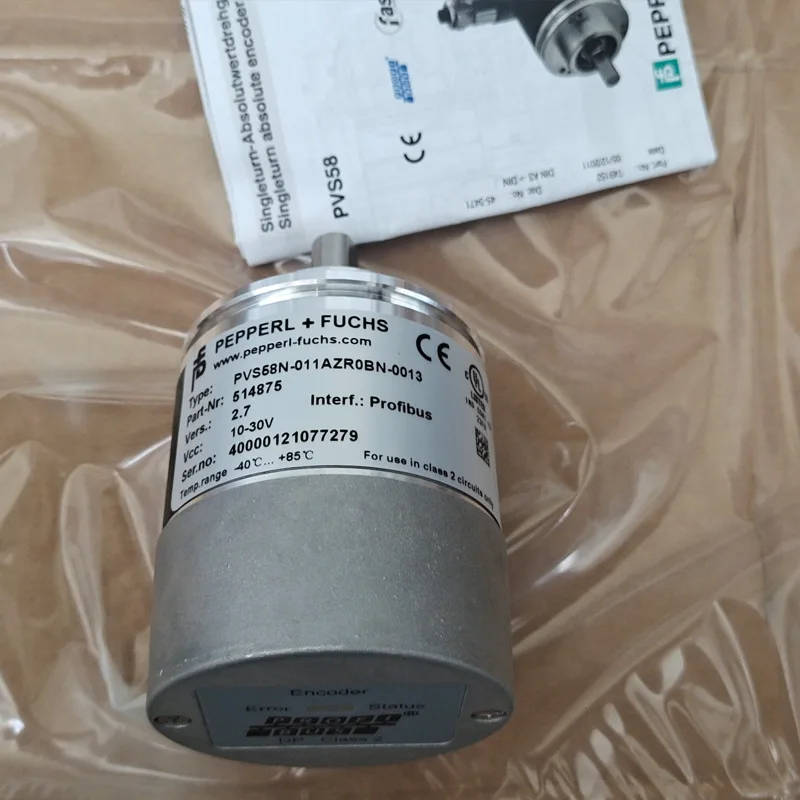 Кодировщик Pepperl + Fuchs PVS58N-011AZR0BN-0013 Германия P + F Original Genuine Spot
Кодировщик Pepperl + Fuchs PVS58N-011AZR0BN-0013 Германия P + F Original Genuine Spot