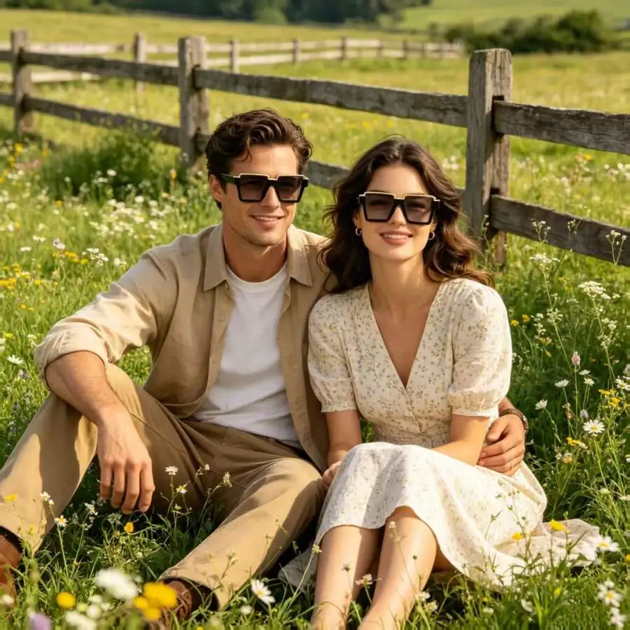 Oversized Square Half Frame Sunglasses For Women And Men
Oversized Square Half Frame Sunglasses For Women And Men