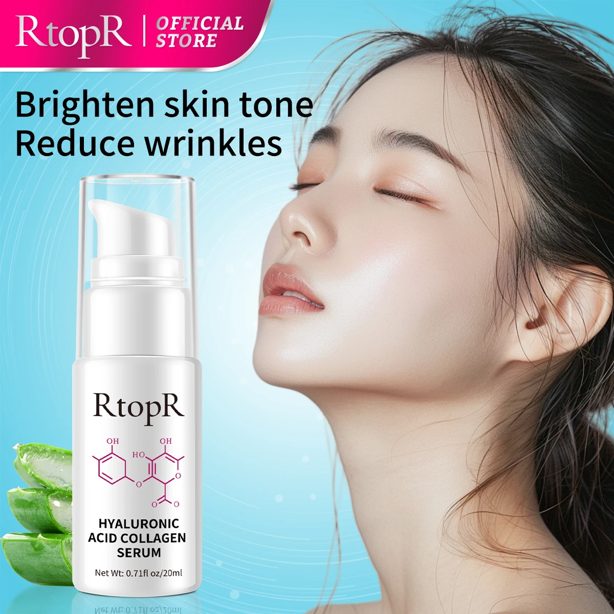 RtopR Collagen Stock Solution Glycerin Niacinamide Whitening Serum Anti-aging Dry Moisturizing Skin Care Product
RtopR Collagen Stock Solution Glycerin Niacinamide Whitening Serum Anti-aging Dry Moisturizing Skin Care Product