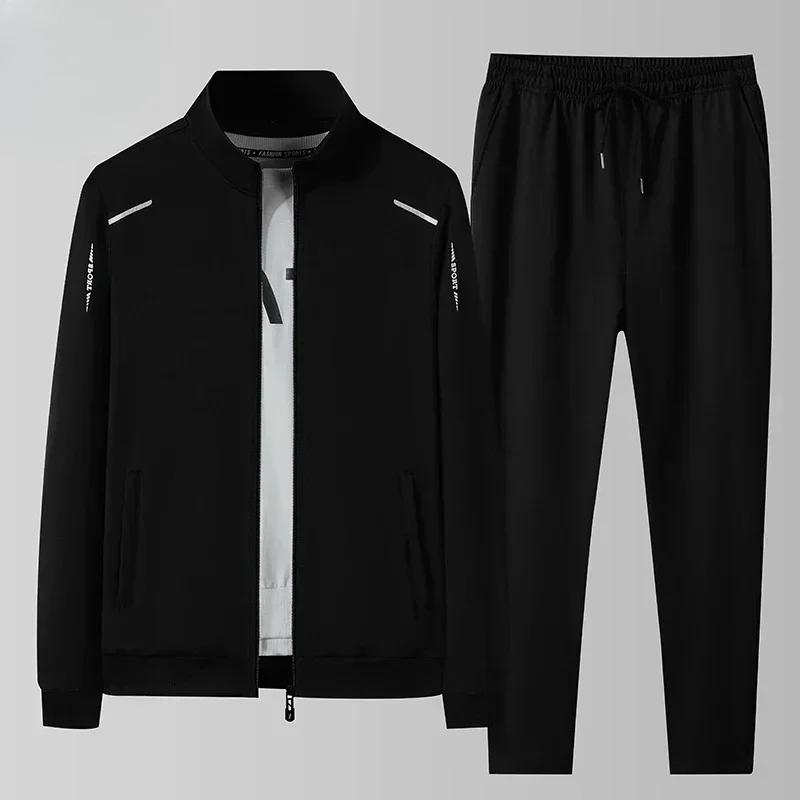 7XL 8XL Spring Sweatshirt SweatPants Trousers Men Set Two Piece Black Tracksuit Hip Hop Streetwear Running Male Sport Clothing
7XL 8XL Spring Sweatshirt SweatPants Trousers Men Set Two Piece Black Tracksuit Hip Hop Streetwear Running Male Sport Clothing