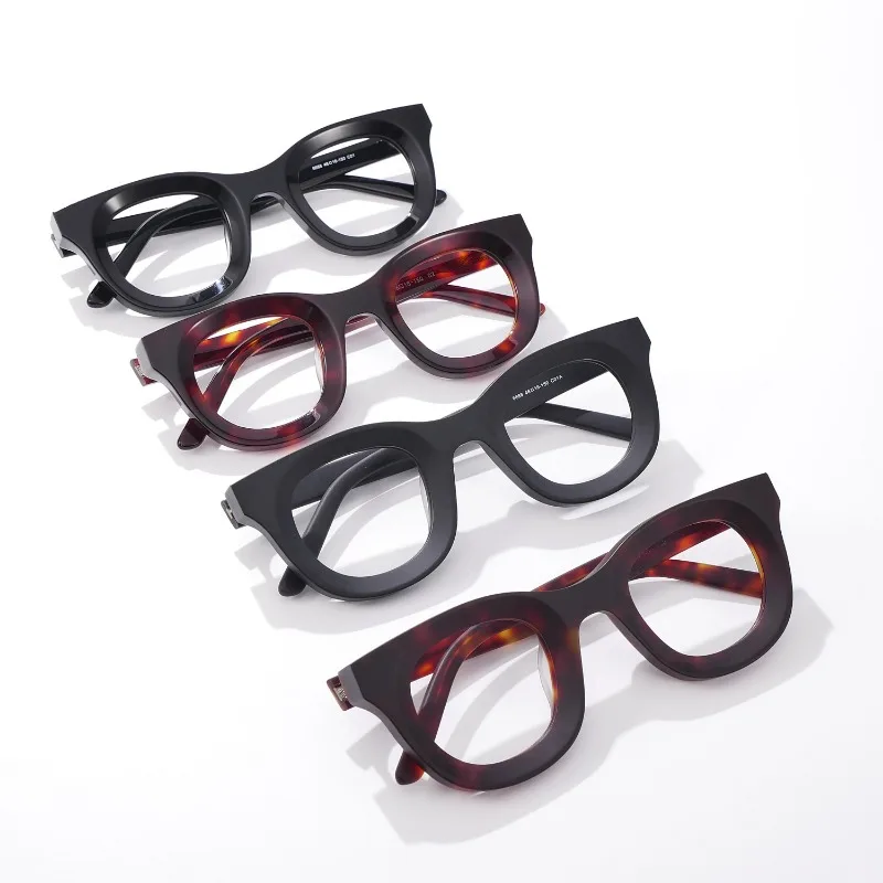 2025 Fashion Trend Acetate Glasses Frame Woman High Quality Personality Designer Optical Eyeglasses Myopia Reading Men Eyewear
2025 Fashion Trend Acetate Glasses Frame Woman High Quality Personality Designer Optical Eyeglasses Myopia Reading Men Eyewear