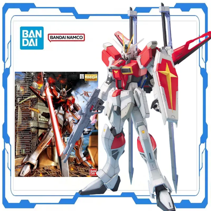 Bandai Genuine Gundam Original 1/100 MG Sword Impulse Gundam Action Anime Assembly Model Kit Figure Action Desktop Toys Gifts
Bandai Genuine Gundam Original 1/100 MG Sword Impulse Gundam Action Anime Assembly Model Kit Figure Action Desktop Toys Gifts