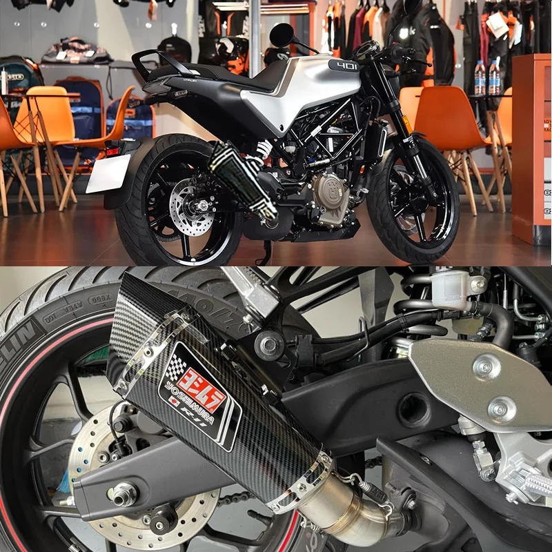 For HUSQVARNA Svartpilen40 51mm Motorcycle Accessories Exhaust pipe Modified Muffler Pipe echappement moto akrapovic db killer
For HUSQVARNA Svartpilen40 51mm Motorcycle Accessories Exhaust pipe Modified Muffler Pipe echappement moto akrapovic db killer