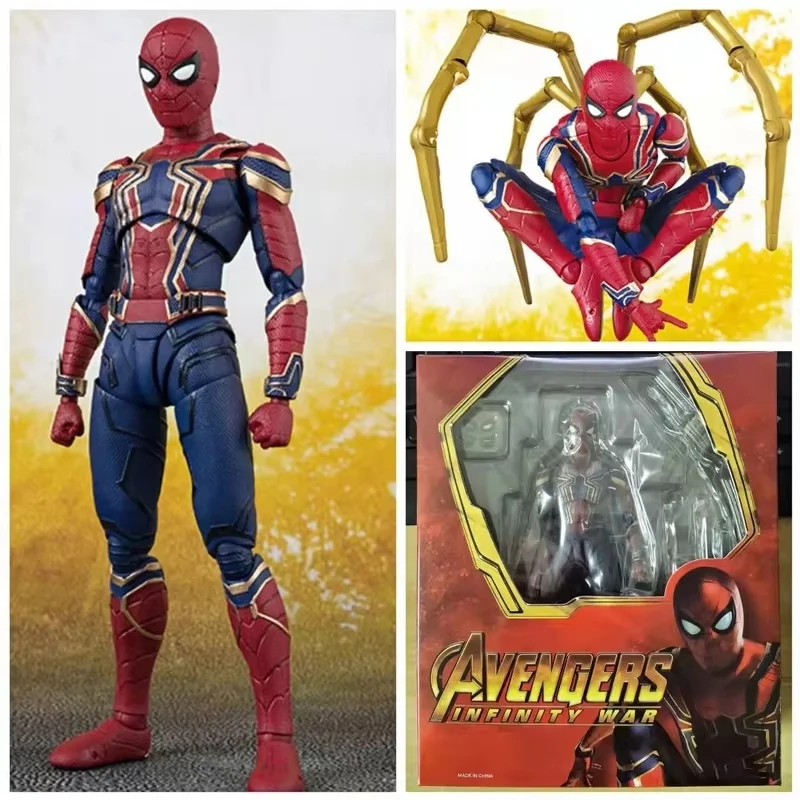 Marvel The Avengers Spider-Man Shf Iron Spider Man Model Toy Ornament Model Action Figures Kawaii Toys Anime Kids Birthday Gift
Marvel The Avengers Spider-Man Shf Iron Spider Man Model Toy Ornament Model Action Figures Kawaii Toys Anime Kids Birthday Gift