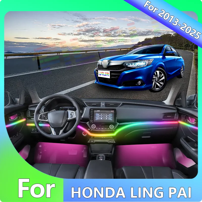 FILIPLI For 2019 For The Honda Ling Pai Ambient Light Car Gadgets Decorations Accessories 64 Color Car Decoration Led App Remote
FILIPLI For 2019 For The Honda Ling Pai Ambient Light Car Gadgets Decorations Accessories 64 Color Car Decoration Led App Remote