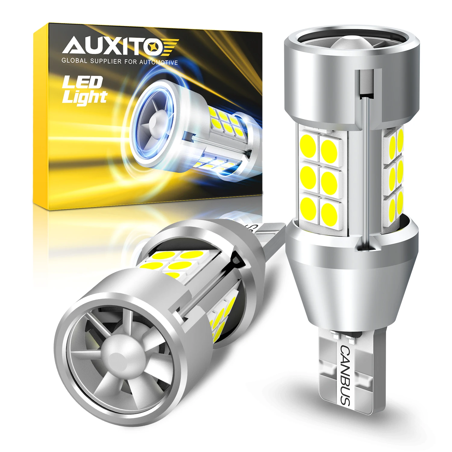 AUXITO 2 шт. Canbus T15 W16W светодиодный светильник с вентилятором Turbo заднего хода 12 В 6500 К Супер белый T15 T16 Лампа запускания без ошибок 2000LM
AUXITO 2 шт. Canbus T15 W16W светодиодный светильник с вентилятором Turbo заднего хода 12 В 6500 К Супер белый T15 T16 Лампа запускания без ошибок 2000LM