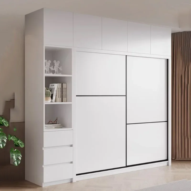 Luxury Modern Wardrobe Storage Stackable Clothes White Nordic Wardrobe Bedroom Wooden Armario Ropero Dormitorio Room Furniture
Luxury Modern Wardrobe Storage Stackable Clothes White Nordic Wardrobe Bedroom Wooden Armario Ropero Dormitorio Room Furniture