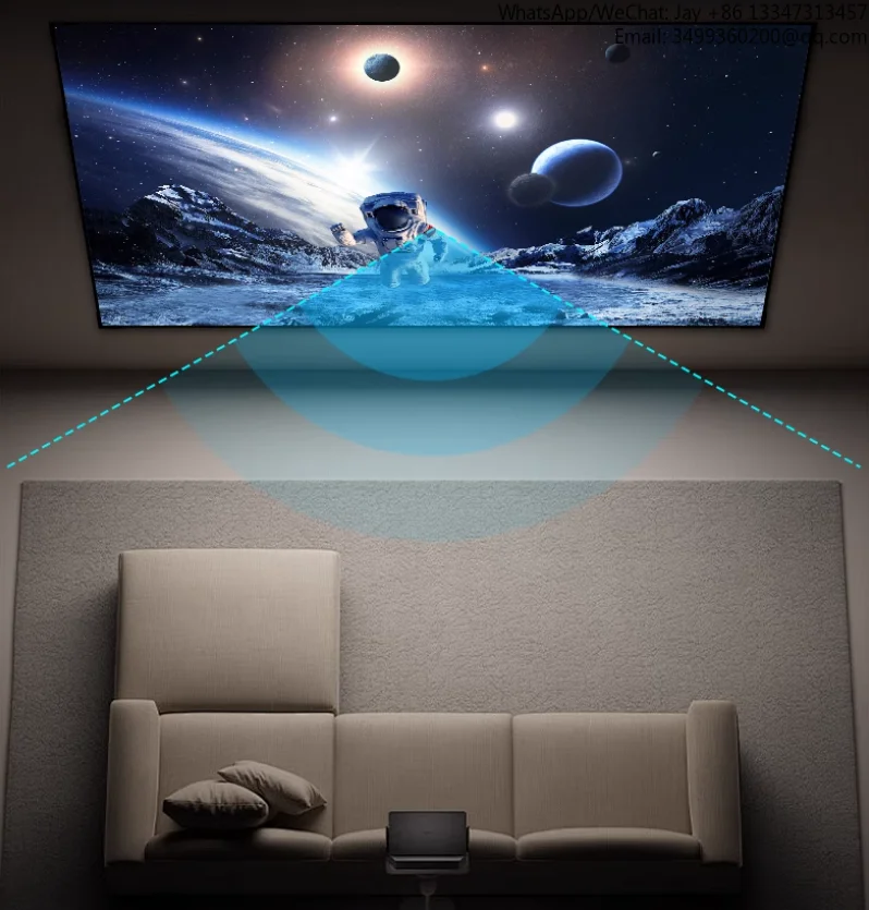 Y-72" 4K HD Grey Crystal Light Rejecting Screens Projector Screen Metal Narrow Fixed Frame Wall Mounted Home Cinema Screen
Y-72" 4K HD Grey Crystal Light Rejecting Screens Projector Screen Metal Narrow Fixed Frame Wall Mounted Home Cinema Screen