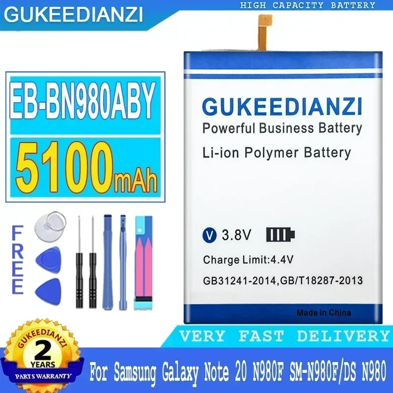 EB-BN980ABY Портативный аккумулятор для смартфона емкостью 5100 мАч для SAMSUNG Galaxy Note 20, N980, N980F, SM-N980F, DS, аккумуляторы для мобильных телефонов
EB-BN980ABY Портативный аккумулятор для смартфона емкостью 5100 мАч для SAMSUNG Galaxy Note 20, N980, N980F, SM-N980F, DS, аккумуляторы для мобильных телефонов