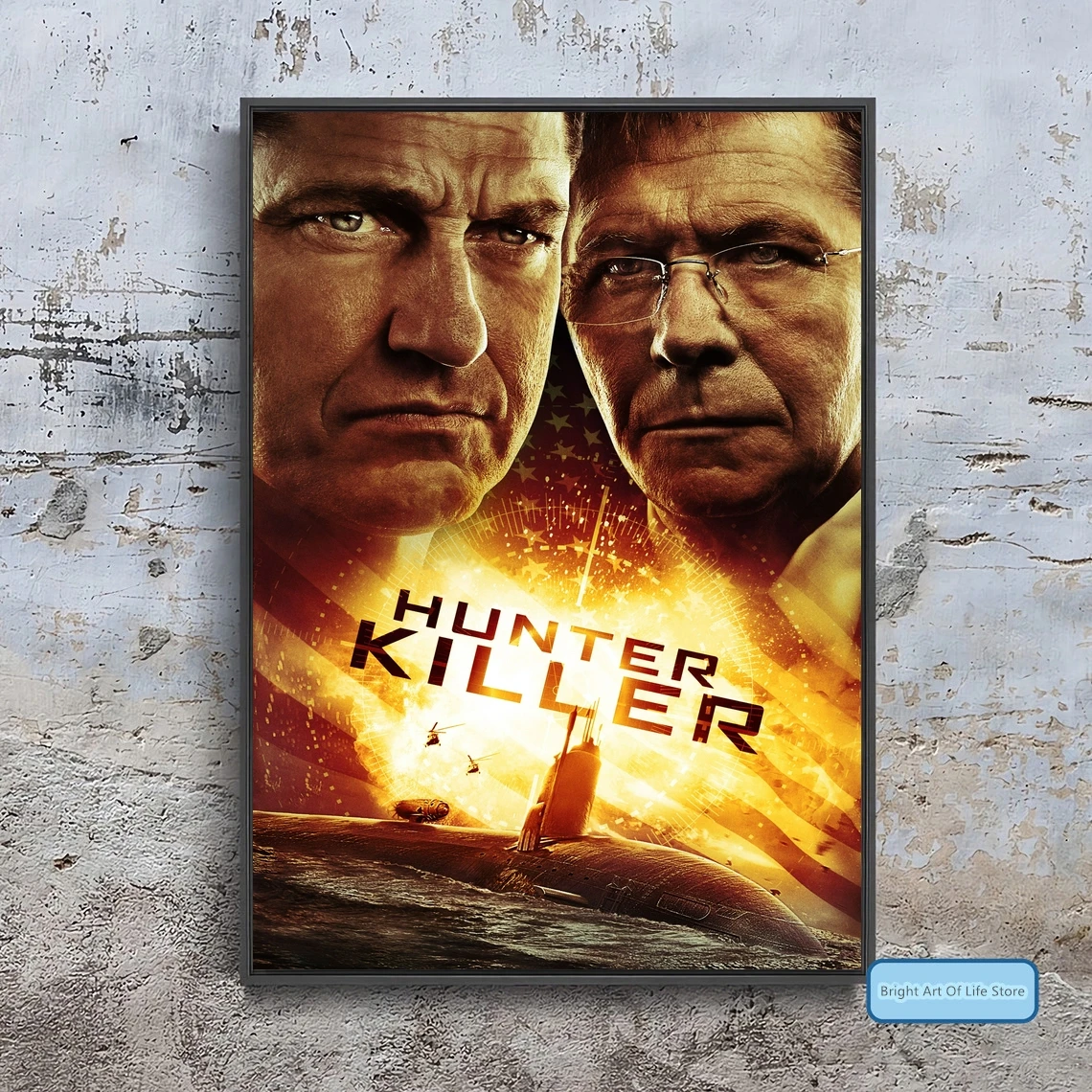 Чехол для плаката фильма Hunter Killer (2018), фотопечать на холсте, настенное искусство, домашний декор (без рамки)
Чехол для плаката фильма Hunter Killer (2018), фотопечать на холсте, настенное искусство, домашний декор (без рамки)