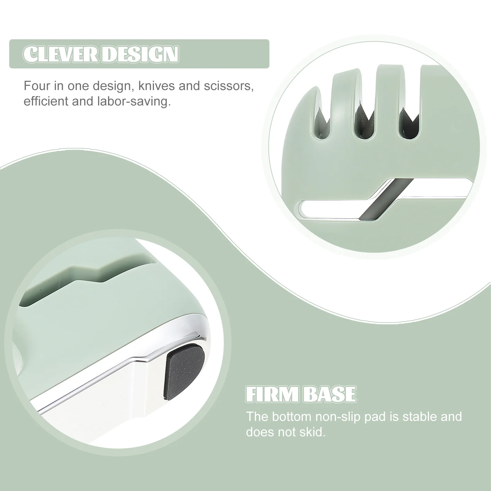 Durable Kitchen Sharpening Stone Rack Efficient Multi-Function Cutter Scissor Sharpener Home Kitchen Stone Tool Practical
Durable Kitchen Sharpening Stone Rack Efficient Multi-Function Cutter Scissor Sharpener Home Kitchen Stone Tool Practical