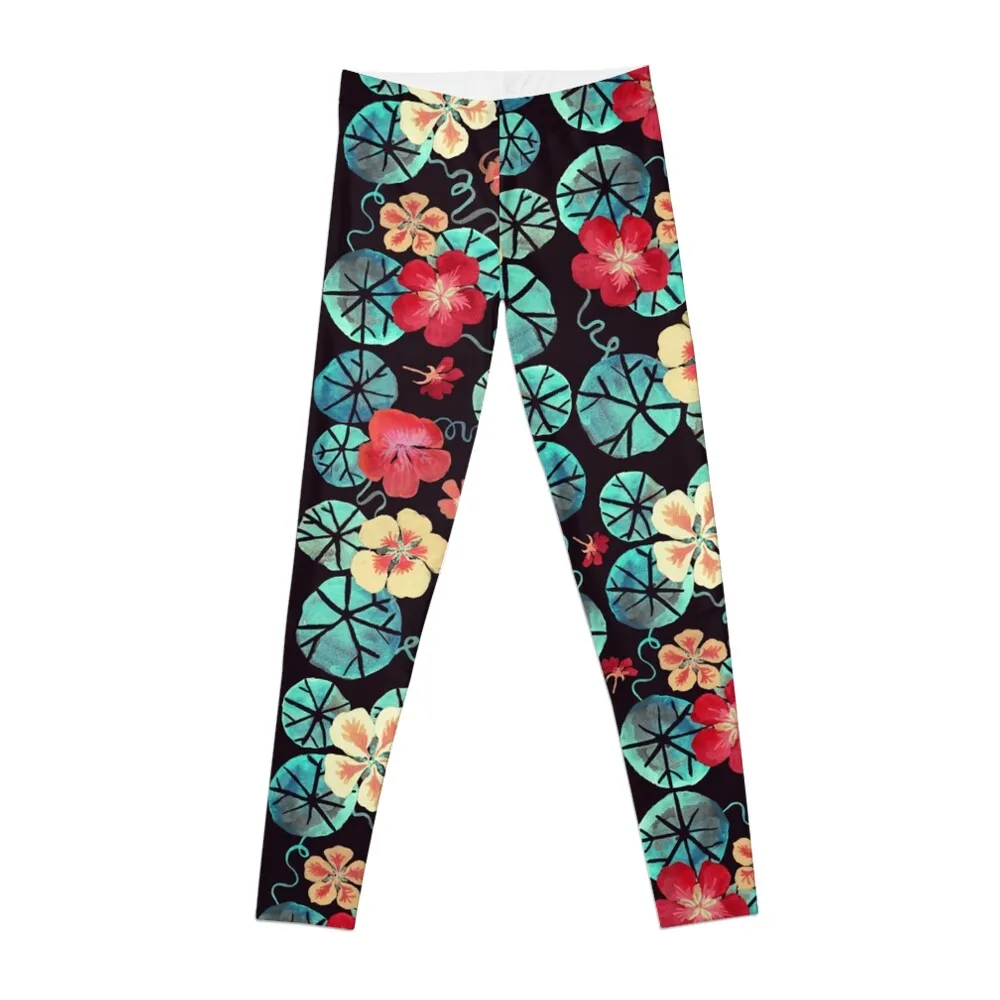 Watercolor Garden Nasturtiums. Dark Floral Pattern Leggings Female legging pants Clothing fitness Womens Leggings
Watercolor Garden Nasturtiums. Dark Floral Pattern Leggings Female legging pants Clothing fitness Womens Leggings