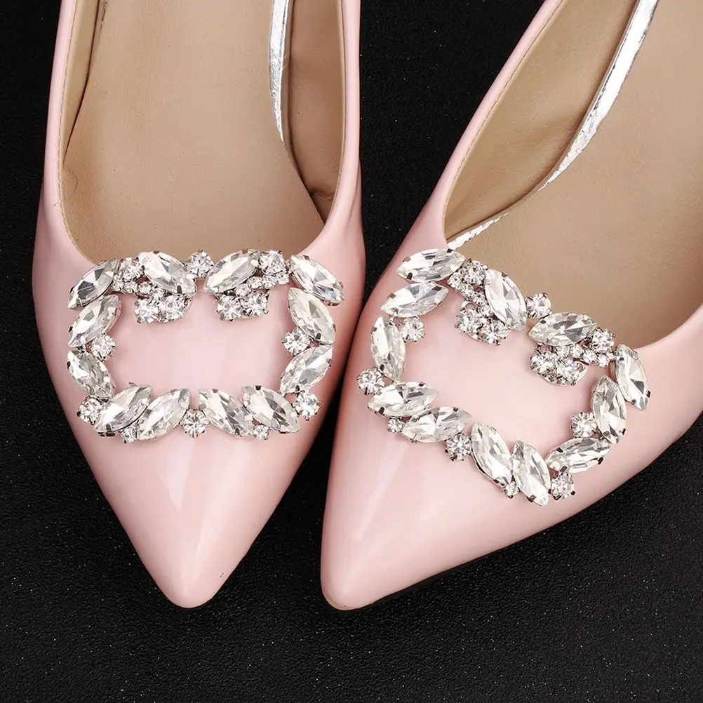 Flower Clips Buckle Rhinestone Silver Crystal Elegant DIY Accessories Shoe Shoe Buckle Clips Shelf Home Storage
Flower Clips Buckle Rhinestone Silver Crystal Elegant DIY Accessories Shoe Shoe Buckle Clips Shelf Home Storage