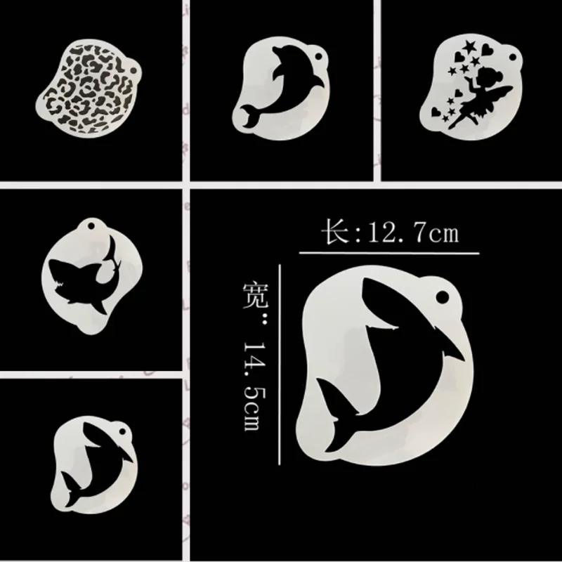 5pcs 12.7*14.5cm Facial Painting Stencils DIY Layering Furniture Floor Wall Painting Makeup Tools Show Graffiti Decora Template
5pcs 12.7*14.5cm Facial Painting Stencils DIY Layering Furniture Floor Wall Painting Makeup Tools Show Graffiti Decora Template