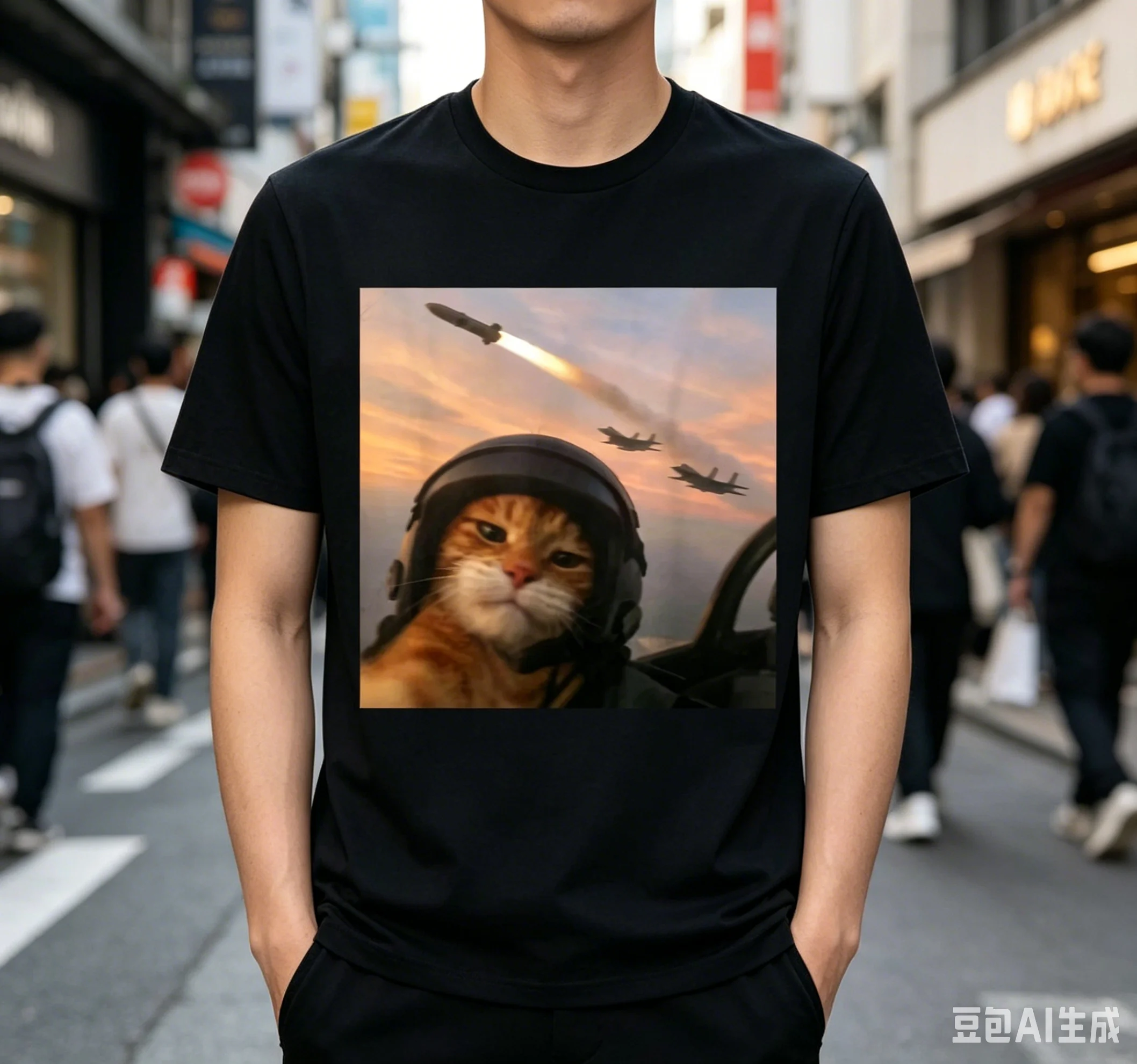 Selfie Squad Cat Warrior Pilot with A Sense of Humor Print T-shirt Funny Meme Cat 2020 Trend Funny Humor T-shirt Fashion Trend
Selfie Squad Cat Warrior Pilot with A Sense of Humor Print T-shirt Funny Meme Cat 2020 Trend Funny Humor T-shirt Fashion Trend