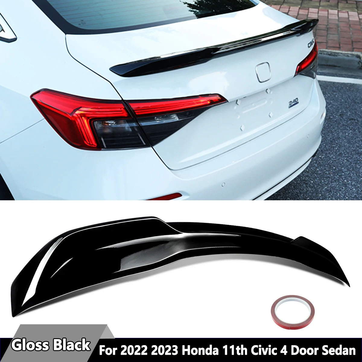 Задний спойлер Magickit для Honda Civic 11th 2022 2023 2024 2025 Highkick на крышу Багажник Хвостовое крыло Si Look Модификация автомобиля
Задний спойлер Magickit для Honda Civic 11th 2022 2023 2024 2025 Highkick на крышу Багажник Хвостовое крыло Si Look Модификация автомобиля