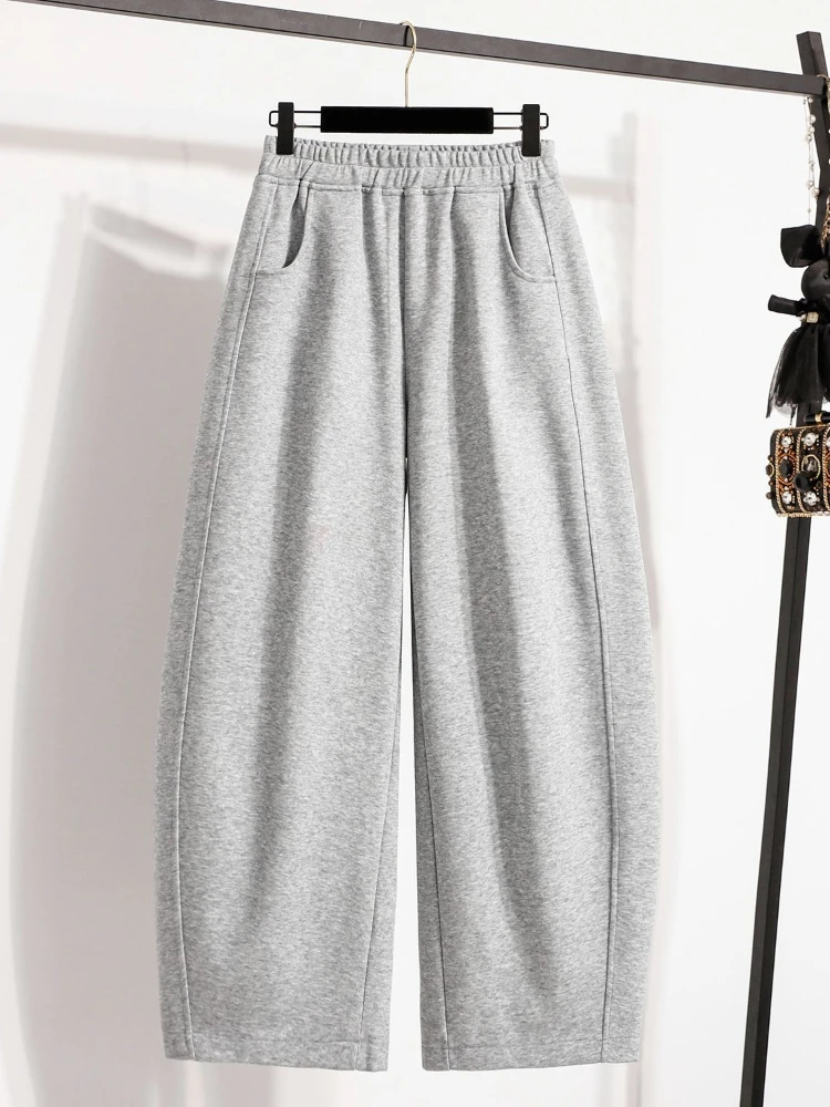 Spring and Fall New Solid Color Wide Leg Pants Women‘s Elastic Waist Simple Casual Stretch High Waisted Tapered Sweatpants
Spring and Fall New Solid Color Wide Leg Pants Women‘s Elastic Waist Simple Casual Stretch High Waisted Tapered Sweatpants