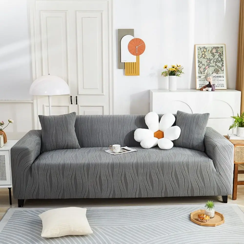 Dustproof All-inclusive Elastic Sofa Cover Jacquard Solid Color Universal Slipcovers Thicken Removable Couch Covers Living Room
Dustproof All-inclusive Elastic Sofa Cover Jacquard Solid Color Universal Slipcovers Thicken Removable Couch Covers Living Room