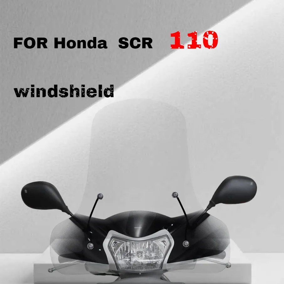 For Honda SCR 110 E-Shadow LEAD Front Windshield Chest Protector, Raised and Widened Windshield Accessories
For Honda SCR 110 E-Shadow LEAD Front Windshield Chest Protector, Raised and Widened Windshield Accessories