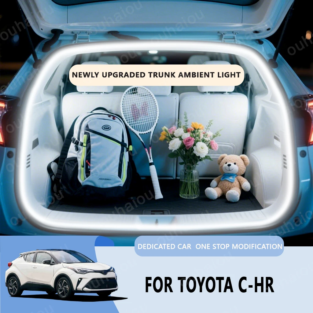 For Toyota C - HR trunk light modification light Atmosphere lights White warm white Rear Trunk LED Light Bar
For Toyota C - HR trunk light modification light Atmosphere lights White warm white Rear Trunk LED Light Bar