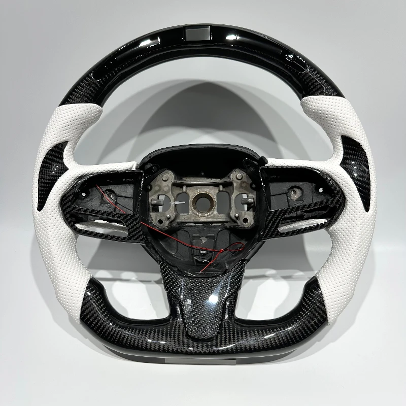 Car Steering Wheels Suitable for Dodge Challenger Charger Durango SRT Chrysler Jeep Made of Carbon Fiber Without airbags
Car Steering Wheels Suitable for Dodge Challenger Charger Durango SRT Chrysler Jeep Made of Carbon Fiber Without airbags