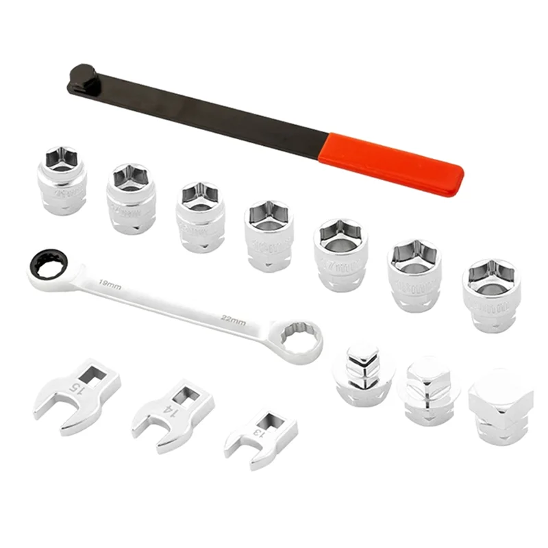 A11F-Automobile Ratcheting Ldler Pulley Belt Tool Set Extension Rod Adjustable Disassembly Special Auto Repair Tools
A11F-Automobile Ratcheting Ldler Pulley Belt Tool Set Extension Rod Adjustable Disassembly Special Auto Repair Tools