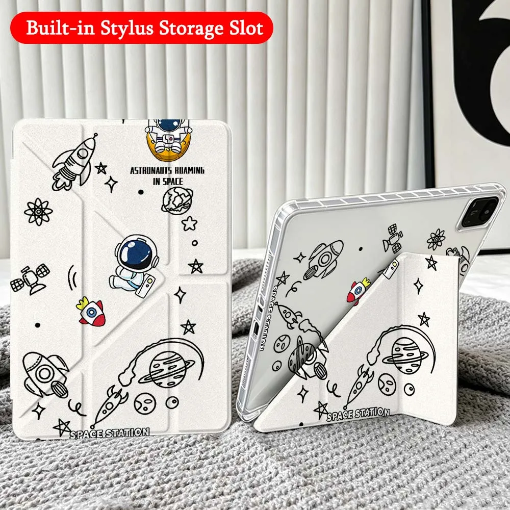 Astronaut Space For Xiaomi Redmi Poco Pad 5 6 7 8 Pro SE 11 11.2 12.1 Inch Transparent Y-Shaped Folding Tablet Case
Astronaut Space For Xiaomi Redmi Poco Pad 5 6 7 8 Pro SE 11 11.2 12.1 Inch Transparent Y-Shaped Folding Tablet Case