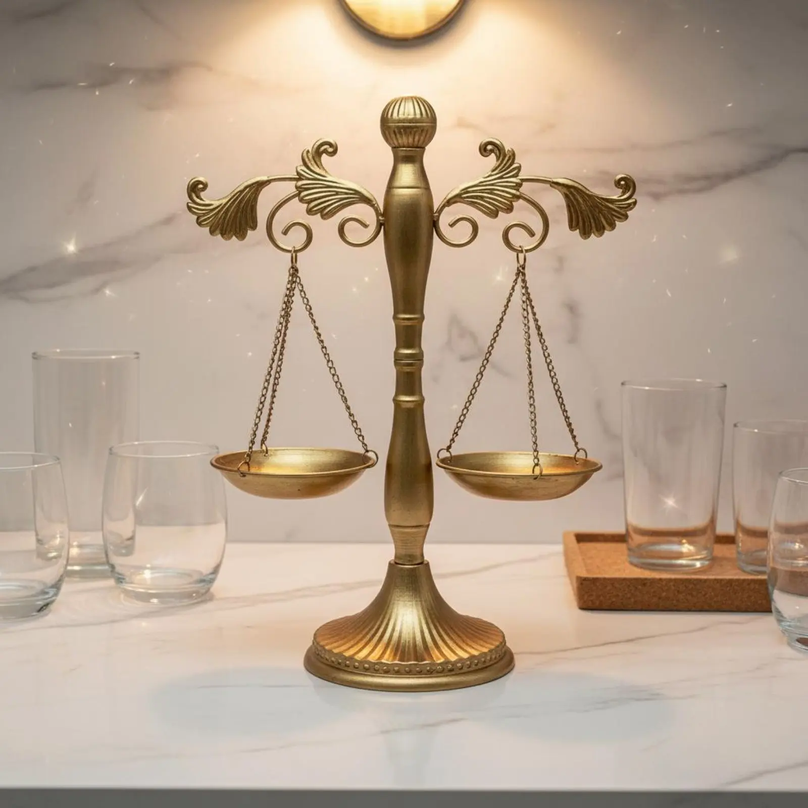 Angel Scale Figurine Gift Idea Vintage Metal Scale Decor Balance of Justice Decor Elegant Design Table Ornament for Wine Cabinet
Angel Scale Figurine Gift Idea Vintage Metal Scale Decor Balance of Justice Decor Elegant Design Table Ornament for Wine Cabinet