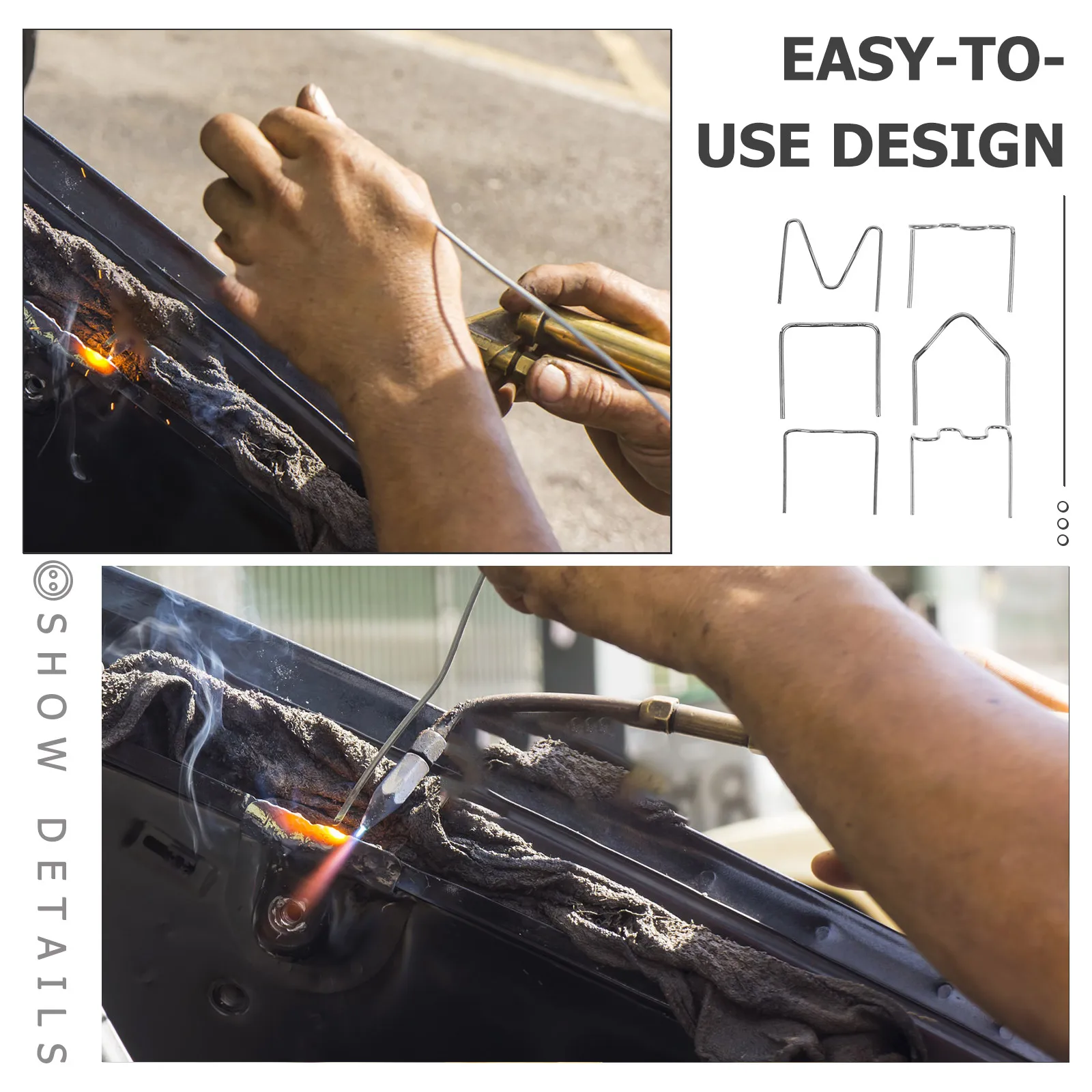 600 Pcs Welding Nail Plastic Gun Automobile Wave Staples Repair Stud Car Stainless Steel Bumper
600 Pcs Welding Nail Plastic Gun Automobile Wave Staples Repair Stud Car Stainless Steel Bumper