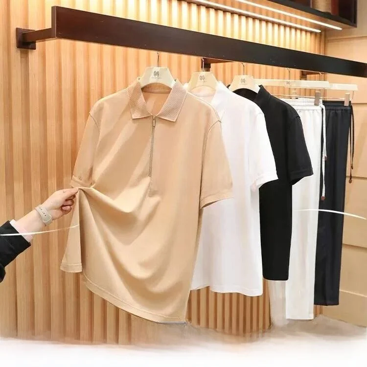 High-End Copper Ammonia Silk Cool Feeling Business Shirt Short Sleeve Men's Summer Elite Series Breathable Standard Fit
High-End Copper Ammonia Silk Cool Feeling Business Shirt Short Sleeve Men's Summer Elite Series Breathable Standard Fit