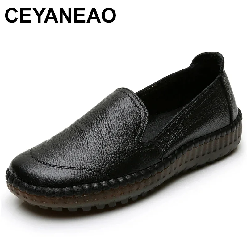 Women's Flats Handmade Shoes Spring Autumn Genuine Leather Ladies Shoe Flat Shoes Women Leather Retro Shoe
Women's Flats Handmade Shoes Spring Autumn Genuine Leather Ladies Shoe Flat Shoes Women Leather Retro Shoe