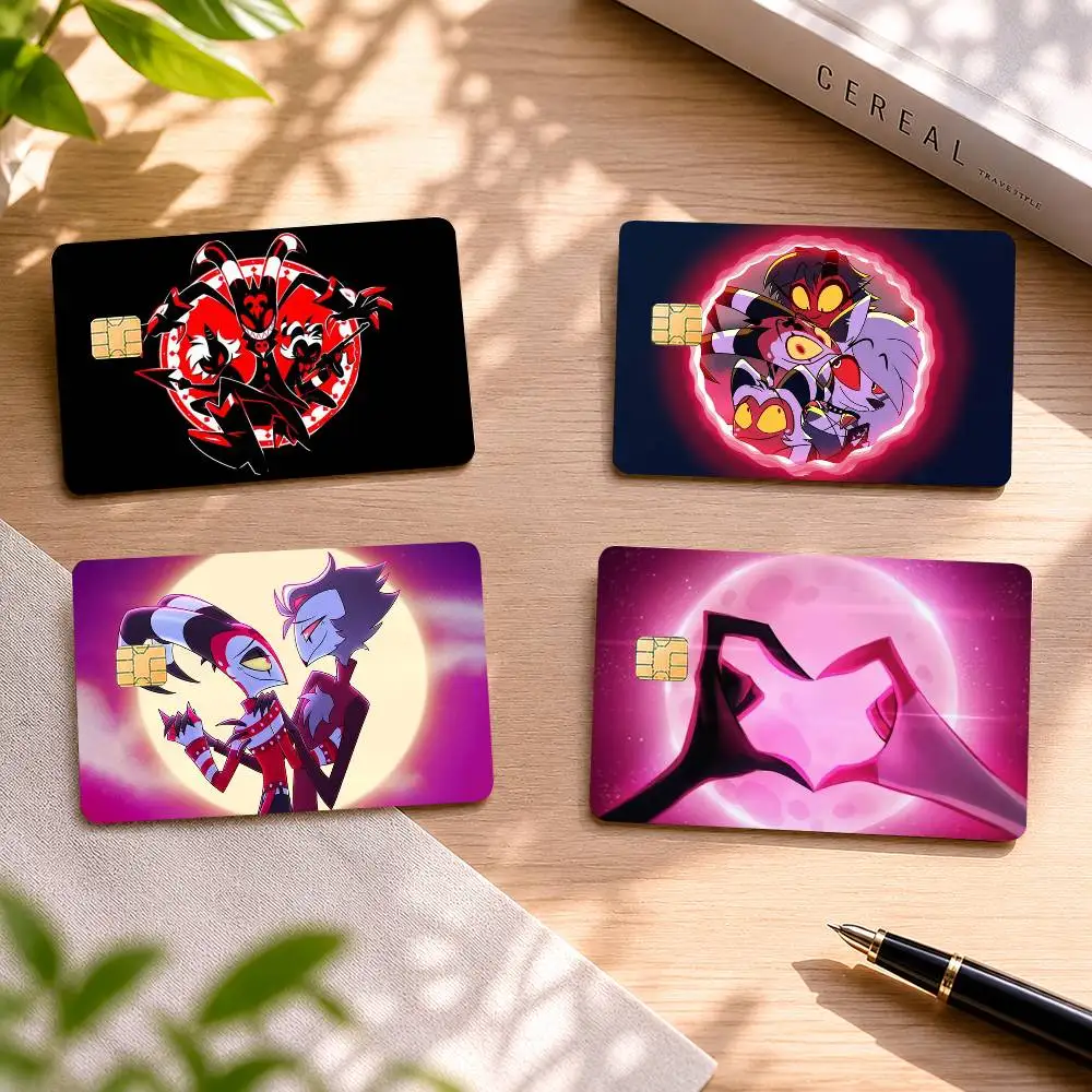 H-Helluva Boss 4pcs 1Set Card Stickers Small Waterproof Chip 4PCS Card Sticker Anti-Scratch
H-Helluva Boss 4pcs 1Set Card Stickers Small Waterproof Chip 4PCS Card Sticker Anti-Scratch