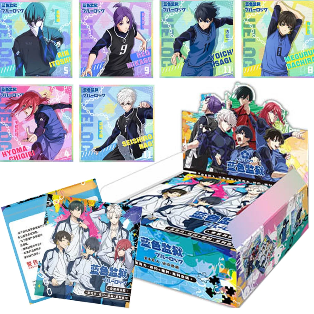 BLUE LOCK Acrylic Colored Paper Collection Popular Japanese Anime Isagi Yoichi Nagi Seishiro Exquisite Character Flash Card Gift
BLUE LOCK Acrylic Colored Paper Collection Popular Japanese Anime Isagi Yoichi Nagi Seishiro Exquisite Character Flash Card Gift