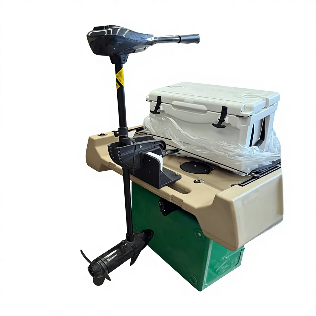 Vicking 55LBS Trolling Motor With Mounting Bar On Back/side Of Kayak For Propeller Pedal Sit On Plastic Rotomolding Kayaks
Vicking 55LBS Trolling Motor With Mounting Bar On Back/side Of Kayak For Propeller Pedal Sit On Plastic Rotomolding Kayaks