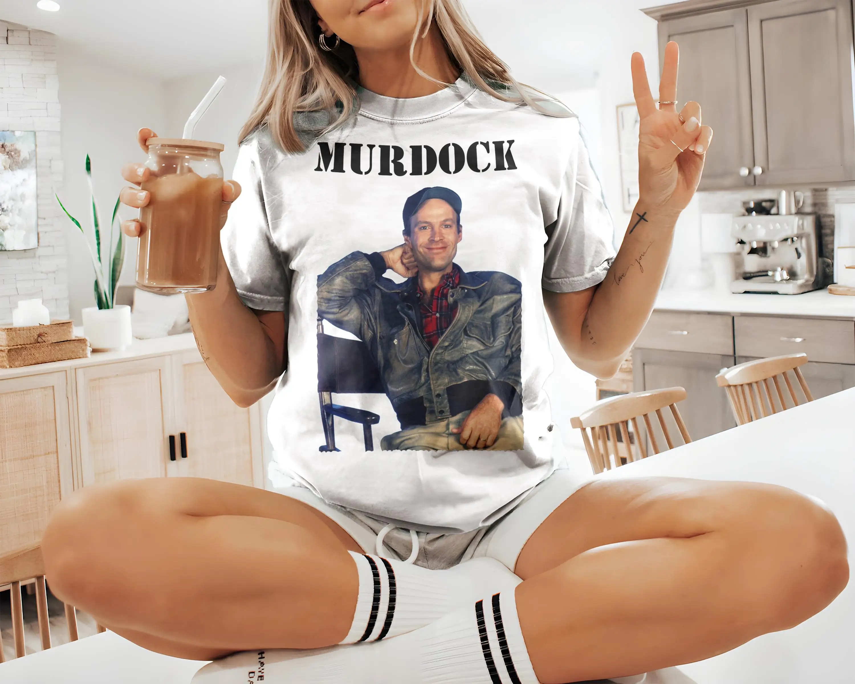 Винтажная футболка с постером фильма The A Team Murdock V3, 8 цветов, любовники фильмов, все размеры S 5XL
Винтажная футболка с постером фильма The A Team Murdock V3, 8 цветов, любовники фильмов, все размеры S 5XL
