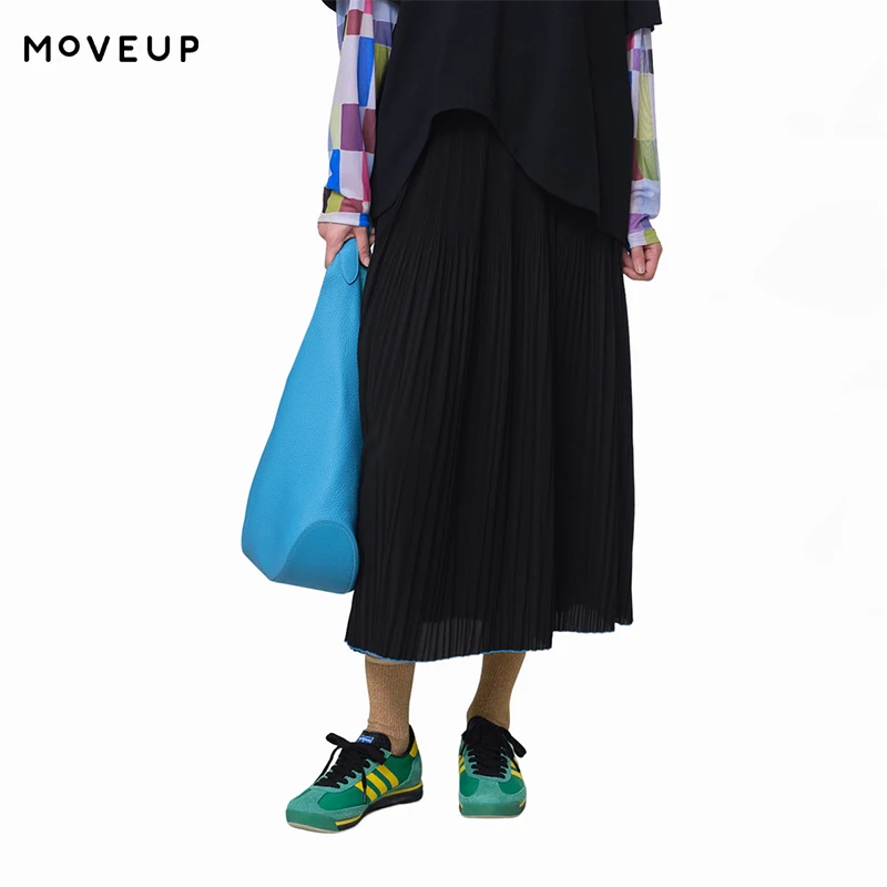 MOVEUP Casual Solid Half Skirt 2026 Summer New Drape Elastic Waist Pleated Color Dense Edge Loose Fit A-Line Skirt 3EWX20601
MOVEUP Casual Solid Half Skirt 2026 Summer New Drape Elastic Waist Pleated Color Dense Edge Loose Fit A-Line Skirt 3EWX20601