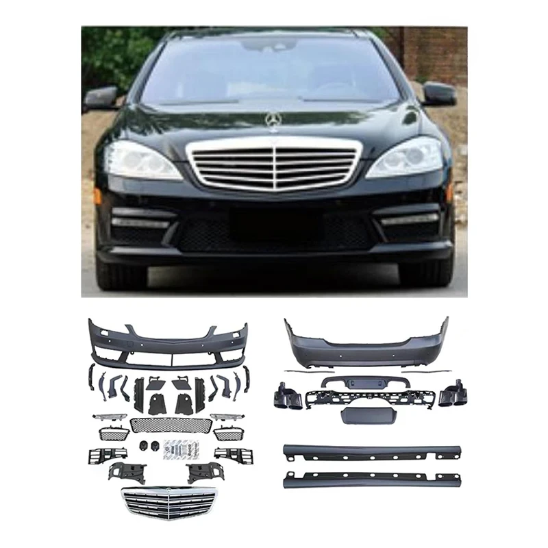 Car Bumper Body Kit For Mercedes Benz W221 S Class To W221 S63 Tuning Auto Parts Body Kit Front Bumper Lip
Car Bumper Body Kit For Mercedes Benz W221 S Class To W221 S63 Tuning Auto Parts Body Kit Front Bumper Lip