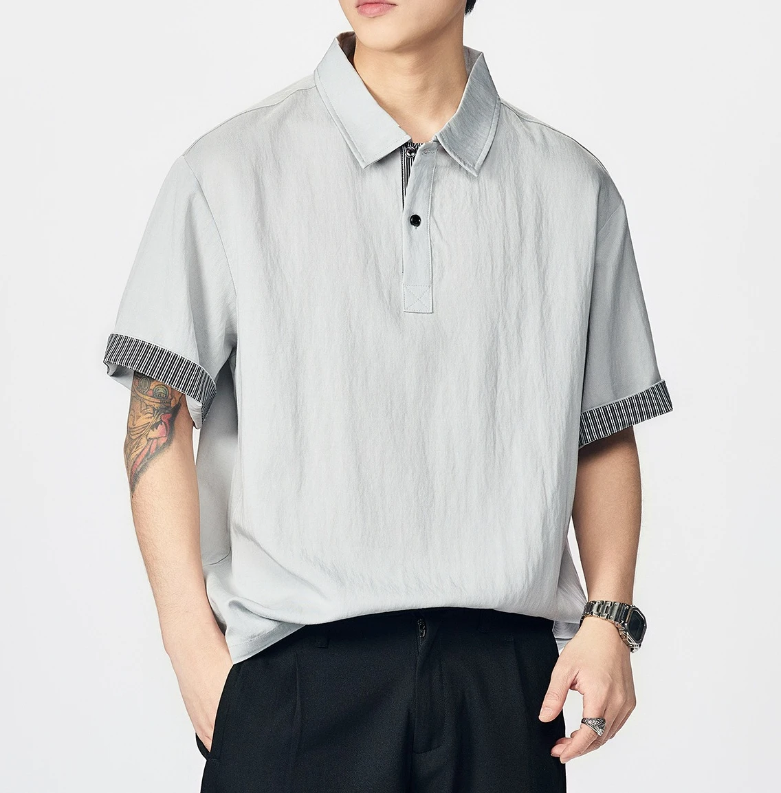 High-end Design Versatile POLO Shirt Men's 2026 New Spring Trend Casual Short Sleeves
High-end Design Versatile POLO Shirt Men's 2026 New Spring Trend Casual Short Sleeves
