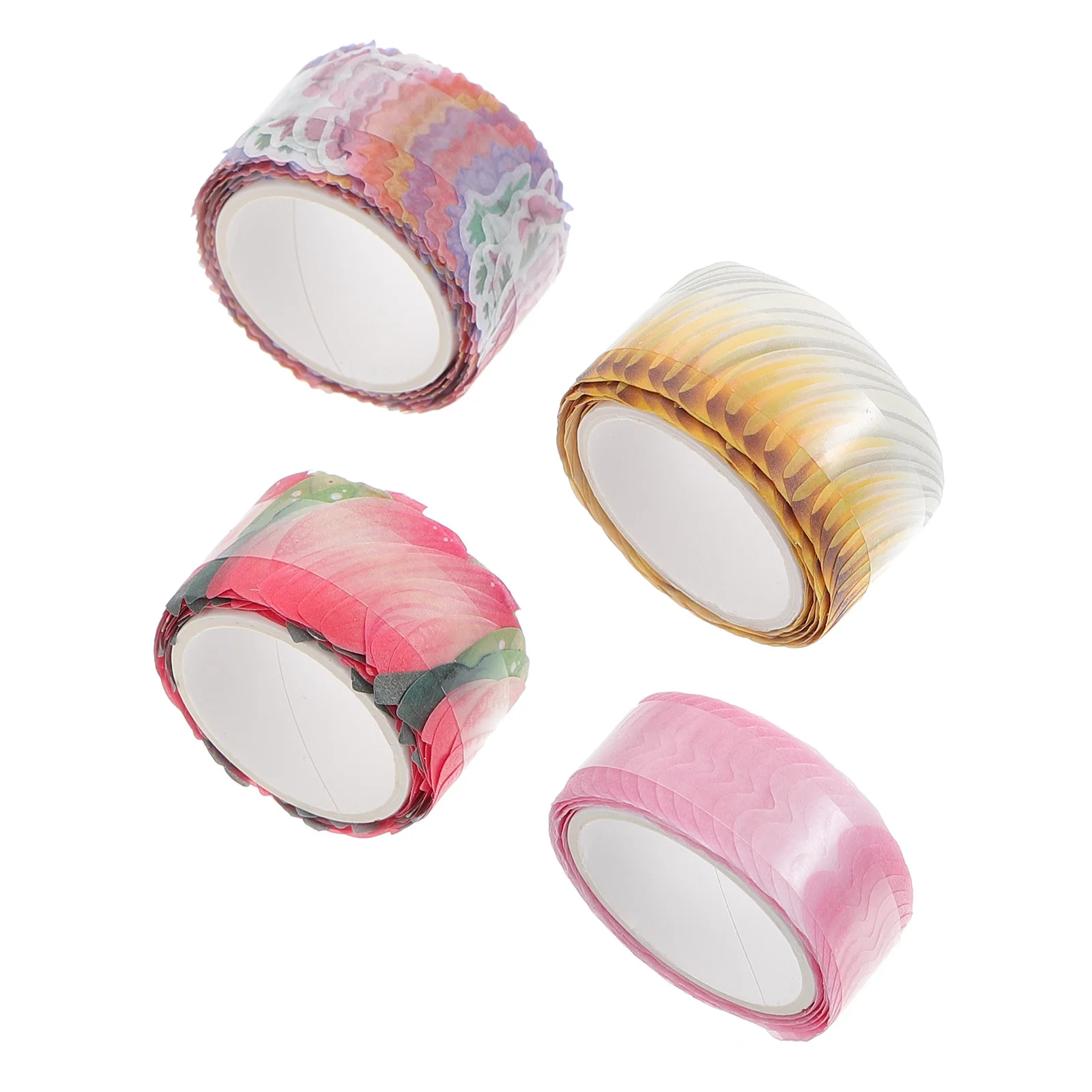 4 Rolls Petal Shape Paper Tape Decorative Sticker for DIY Craft Journal Scrapbook Planner Decoration Adhesive Tapes
4 Rolls Petal Shape Paper Tape Decorative Sticker for DIY Craft Journal Scrapbook Planner Decoration Adhesive Tapes