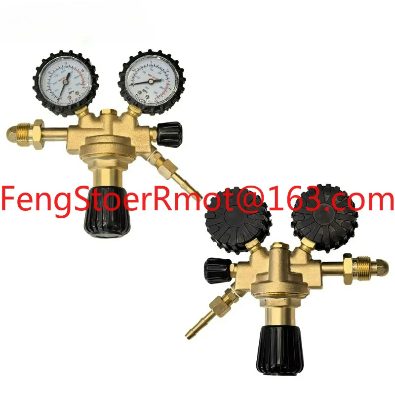 Gas cylinder regulator all brass argon CO2 propane acetylene oxygen welding cutting pressure reducing valve
Gas cylinder regulator all brass argon CO2 propane acetylene oxygen welding cutting pressure reducing valve