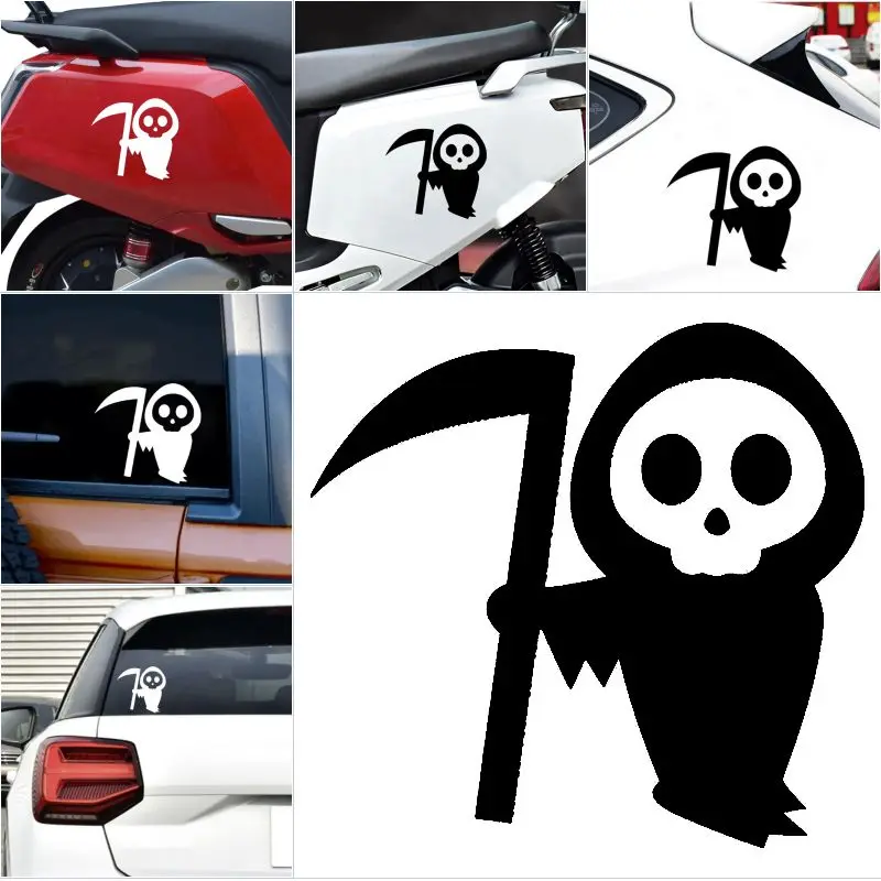 Death is coming, милая наклейка с призраком смерти, водонепроницаемая отделка кузова, наклейки для мотоцикла и шлема, автомобильный компьютерный чехол, скейтборд
Death is coming, милая наклейка с призраком смерти, водонепроницаемая отделка кузова, наклейки для мотоцикла и шлема, автомобильный компьютерный чехол, скейтборд