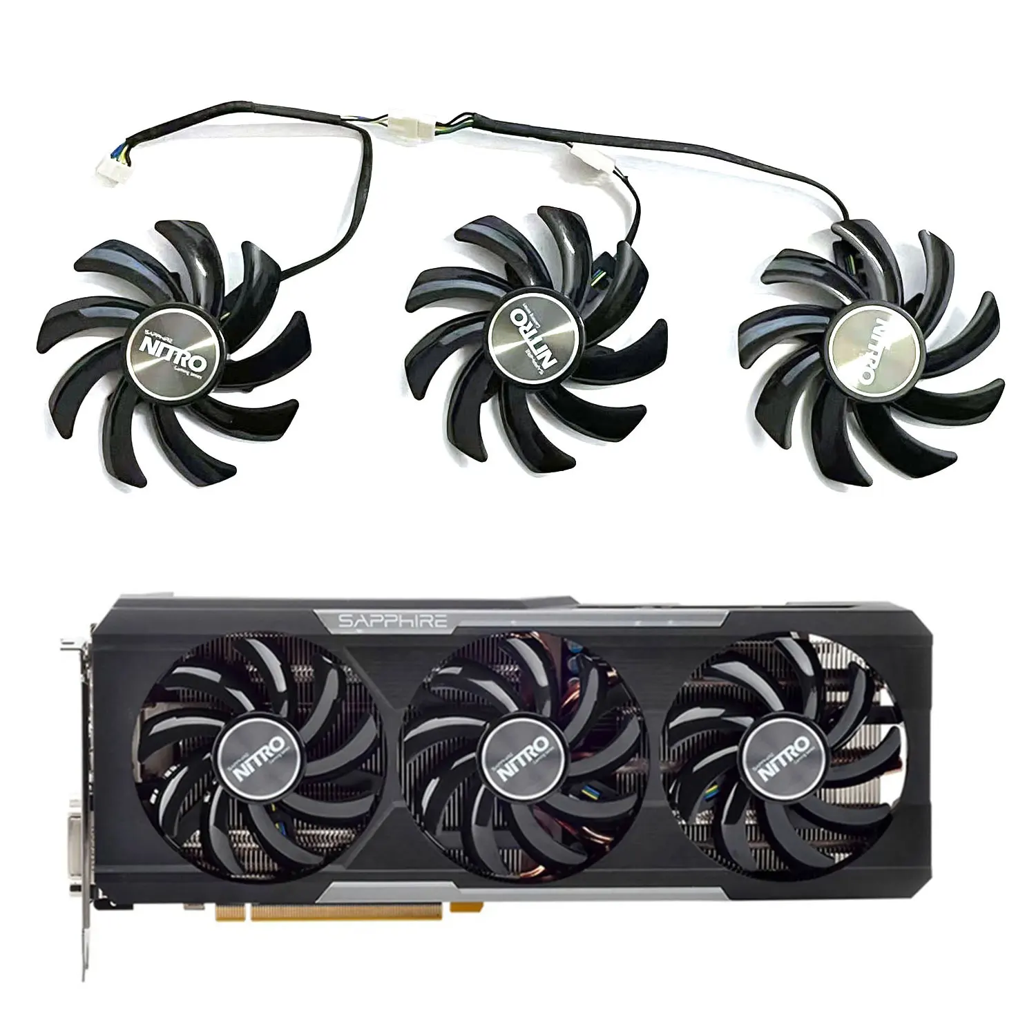 Brand new 85MM 4PIN FDC110H12D9-C R9 290x/390/390x GPU fan Sapphire R9-290X R9 390 8G Nitro R9 390x 8G D5 Tri-X graphics card
Brand new 85MM 4PIN FDC110H12D9-C R9 290x/390/390x GPU fan Sapphire R9-290X R9 390 8G Nitro R9 390x 8G D5 Tri-X graphics card