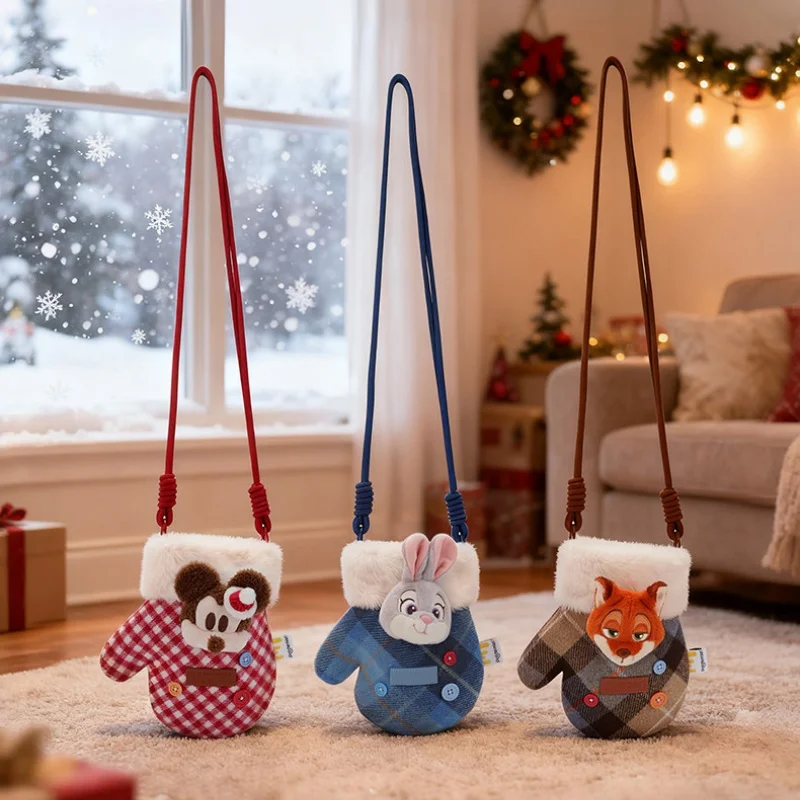 Disney Mickey Mouse Judy Nick Star Dream Series Glove Shape Plaid Crossbody Bag Portable Phone Lipstick Storage Girl Easter Gift
Disney Mickey Mouse Judy Nick Star Dream Series Glove Shape Plaid Crossbody Bag Portable Phone Lipstick Storage Girl Easter Gift