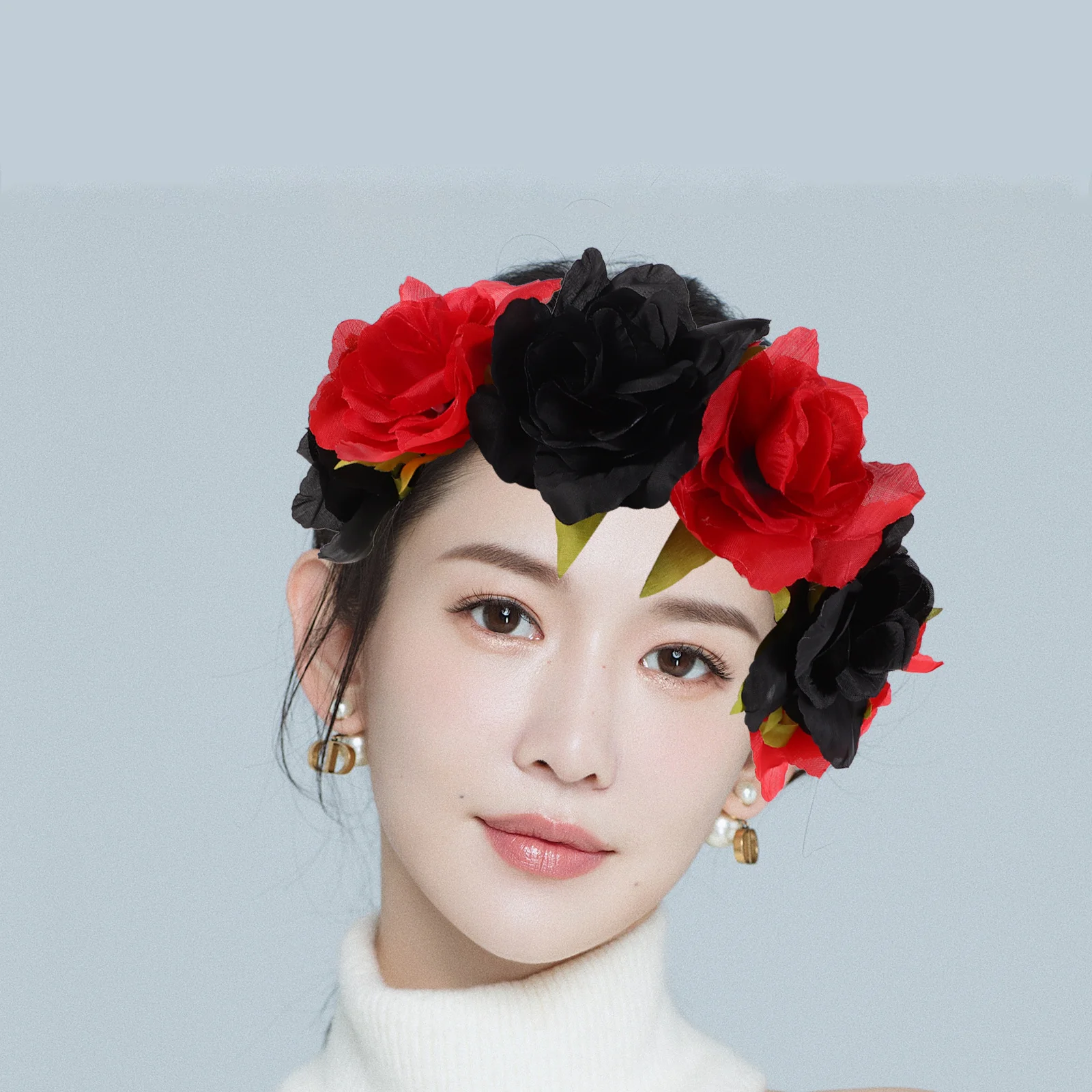 2Pcs Wedding Headbands for Bride - Festive Rose Flower Crown - Reusable Bridal Floral Headband for Party Festival Halloween
2Pcs Wedding Headbands for Bride - Festive Rose Flower Crown - Reusable Bridal Floral Headband for Party Festival Halloween