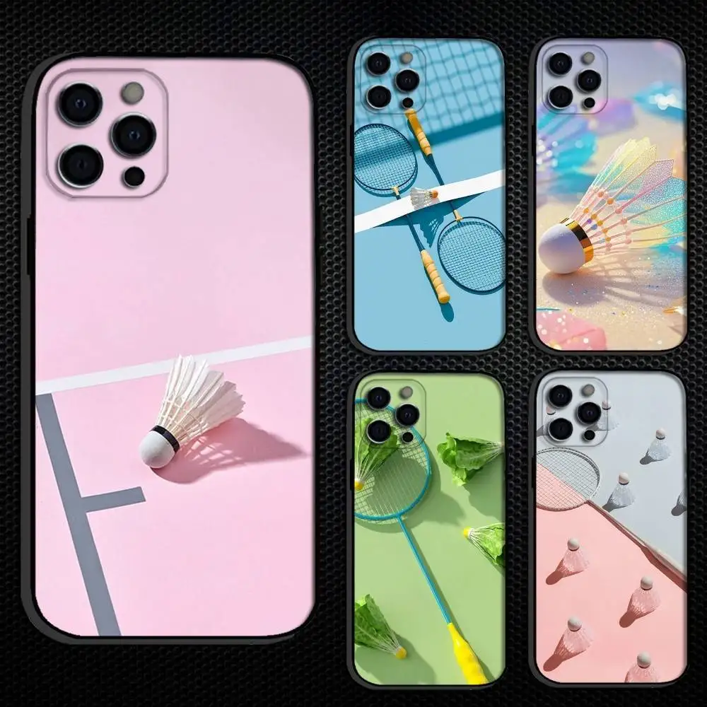 Badminton Sport Phone Case For iPhone 16,15,14,13,12,11 Plus,Pro Max, Others Soft Black Cover
Badminton Sport Phone Case For iPhone 16,15,14,13,12,11 Plus,Pro Max, Others Soft Black Cover
