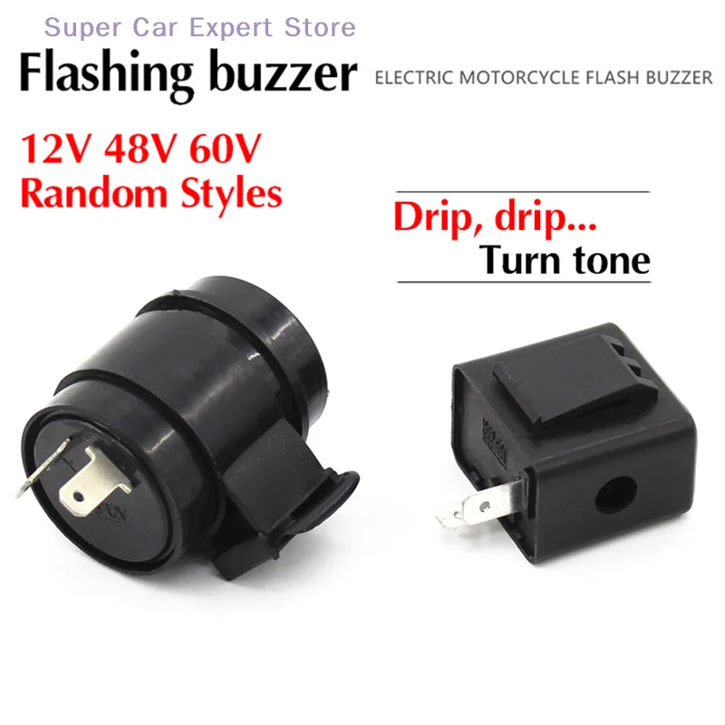 DC 12V 48V 60V 2Pins Buzzer Beep Flasher Relay Turn Signal, Flasher Relay Blinker Indicator Flashers Turn Light Signals
DC 12V 48V 60V 2Pins Buzzer Beep Flasher Relay Turn Signal, Flasher Relay Blinker Indicator Flashers Turn Light Signals
