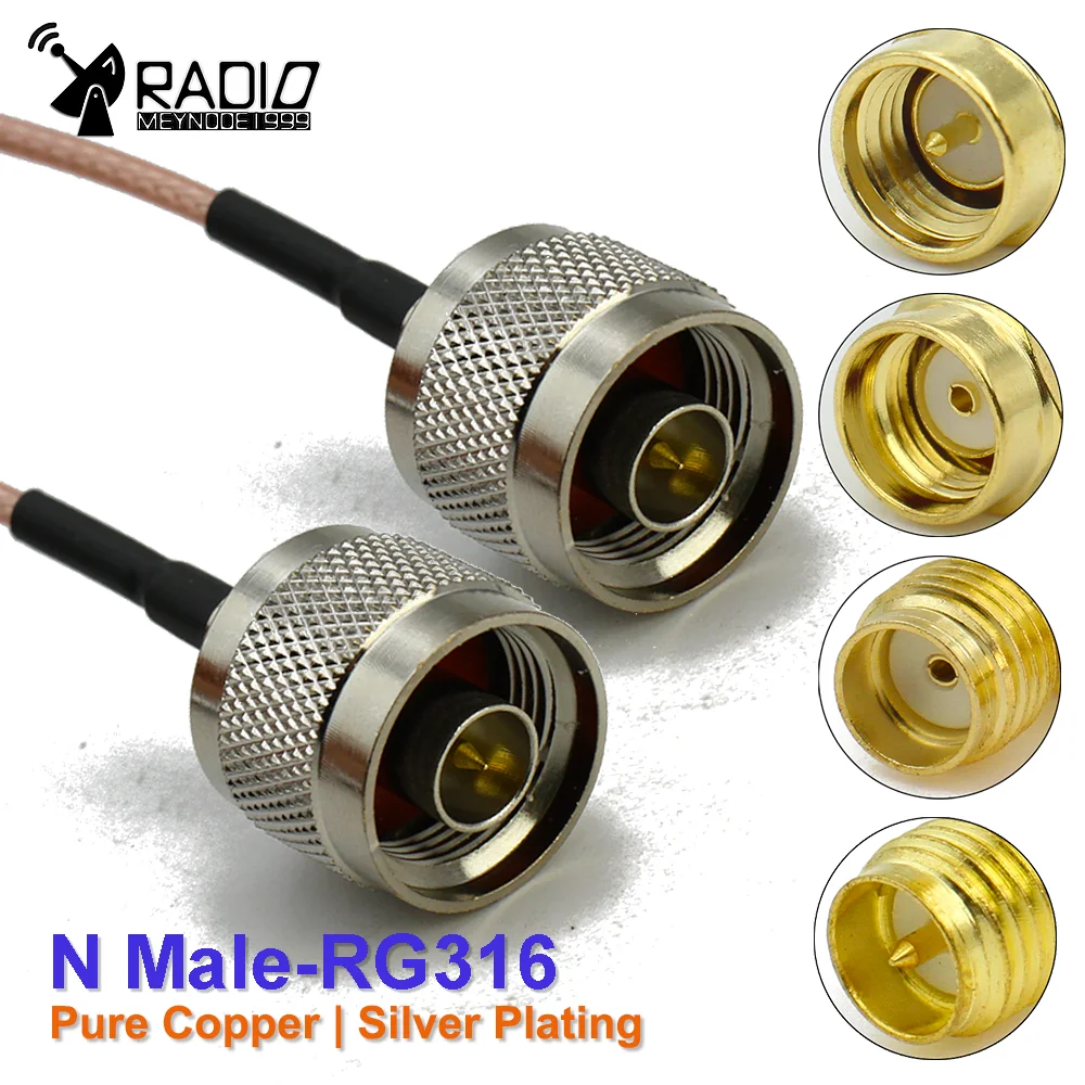 L16 N To SMA Male Female Straight Extension Jumper Pigtail Cable RG316 N Type To SMA Connector Crimp For WIFI 3G 4G GSM Antenna
L16 N To SMA Male Female Straight Extension Jumper Pigtail Cable RG316 N Type To SMA Connector Crimp For WIFI 3G 4G GSM Antenna