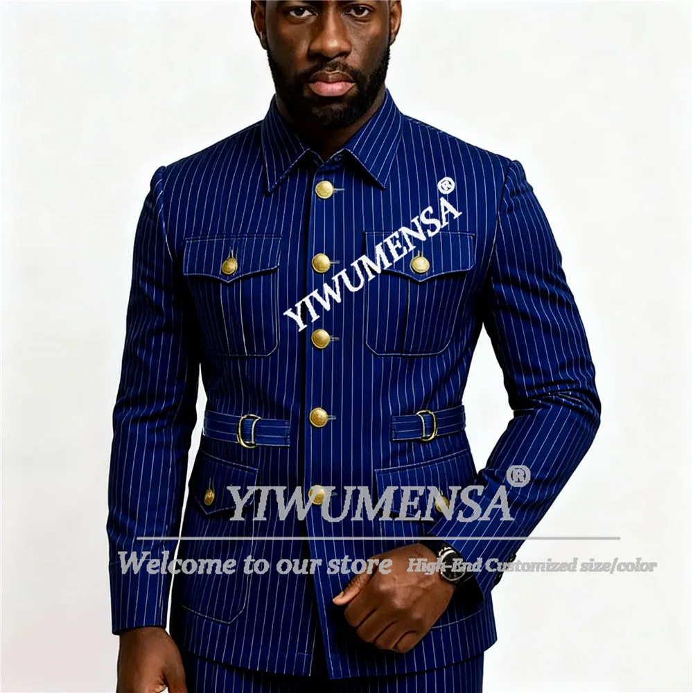 Классический костюм в вертикальную полоску, мужской костюм из двух предметов, куртка, брюки, однобортные пиджаки по индивидуальному заказу, мужские вечерние смокинги в стиле сафари, наряды
Классический костюм в вертикальную полоску, мужской костюм из двух предметов, куртка, брюки, однобортные пиджаки по индивидуальному заказу, мужские вечерние смокинги в стиле сафари, наряды