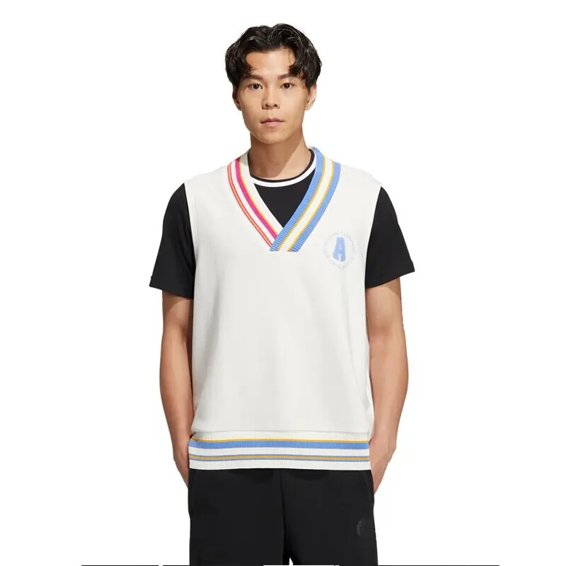 Adidas NEO V-Neck Sweater Vest Stylish and Trendy Vest with Color Blocking Detail
Adidas NEO V-Neck Sweater Vest Stylish and Trendy Vest with Color Blocking Detail